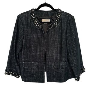 Michael Kors Jacket Black Size 12